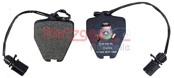 METZGER 1170478 Bremsbelagsatz, Scheibenbremse